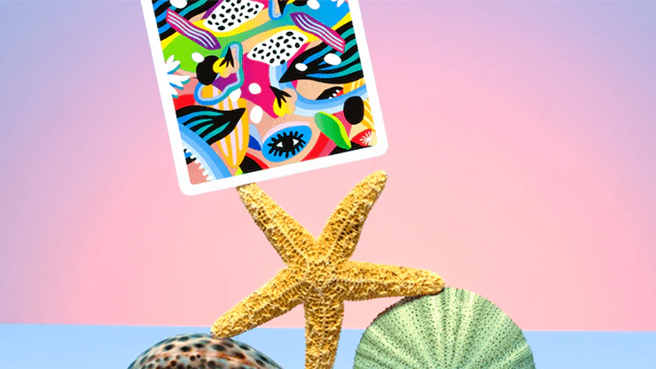 Ocean 2021 Summer Collection Gilded Playing Cards USPCC - Image 5