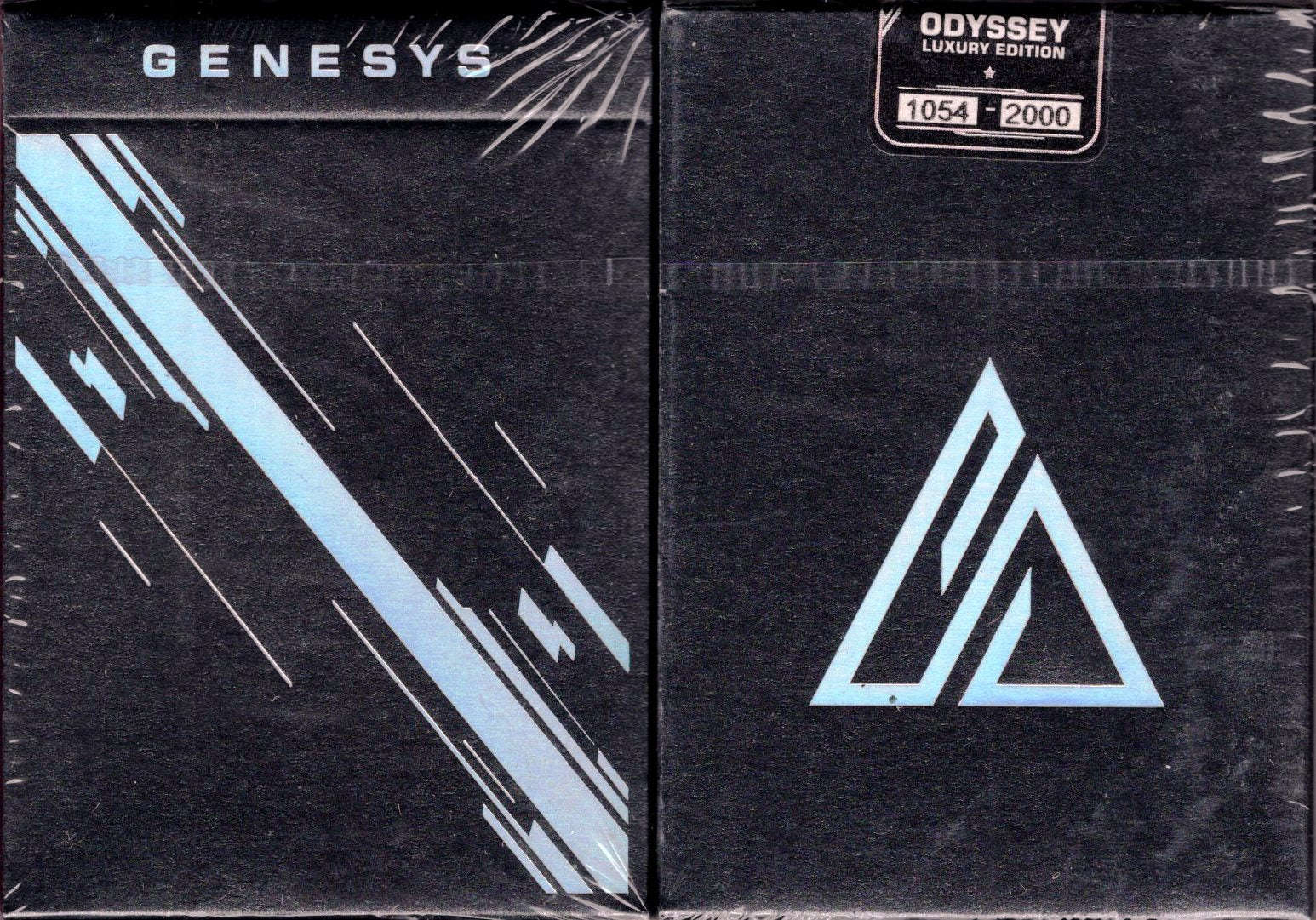 Odyssey Genesys Black Playing Cards TCC