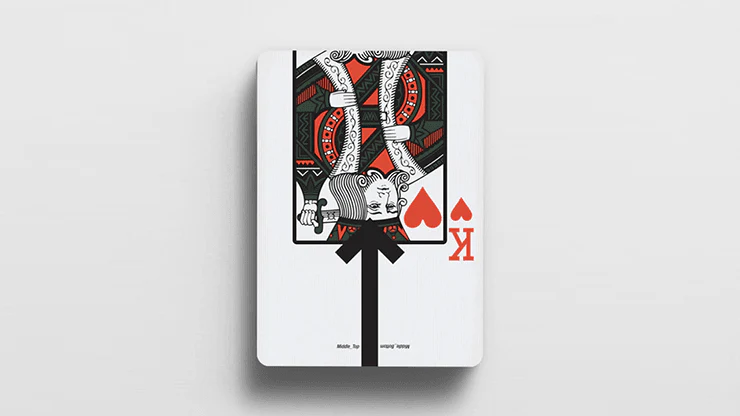 Offset Kaki Touch Cardistry Playing Cards USPCC - Image 2