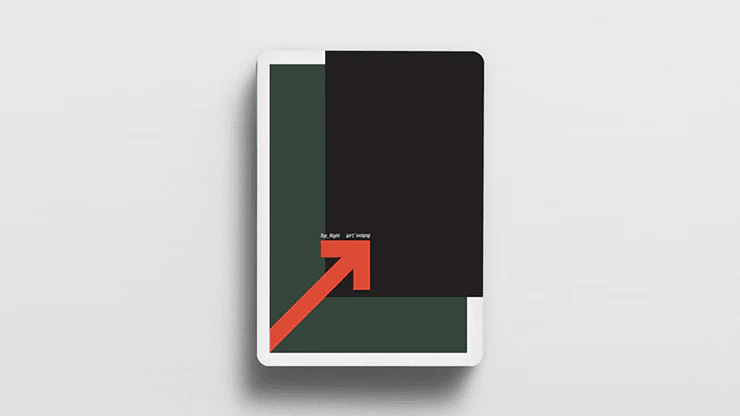 Offset Kaki Touch Cardistry Playing Cards USPCC - Image 4