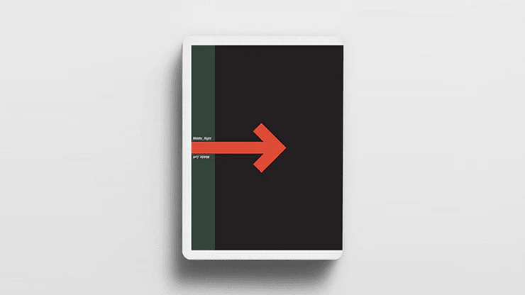 Offset Kaki Touch Cardistry Playing Cards USPCC - Image 5
