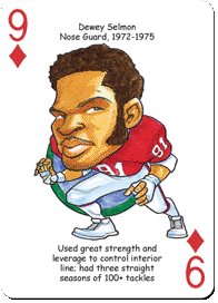 Oklahoma Football Heroes Playing Cards - Image 4