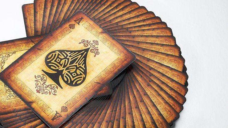 Old Parchment Bicycle Playing Cards Deck - Image 3