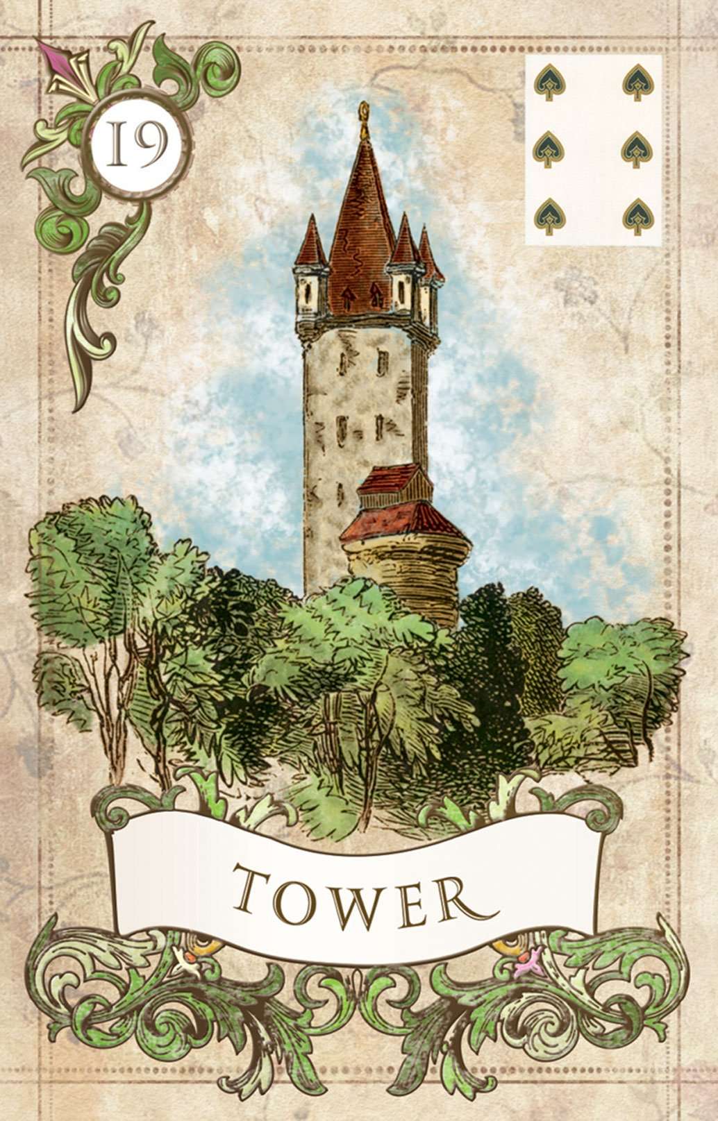 Old Style Lenormand Fortune Telling Cards USGS - Image 8