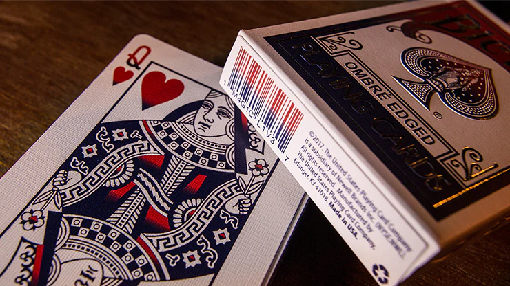 Ombre Edged Bicycle Playing Cards - Image 2