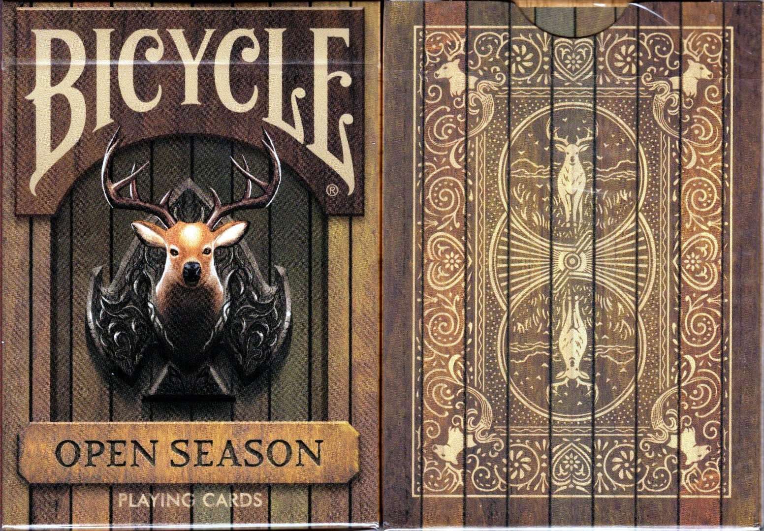 Open Season Bicycle Playing Cards (No Tuck Seal)