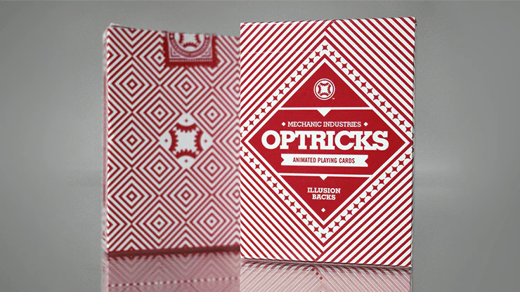 Optricks Red Animated Playing Cards - Image 2