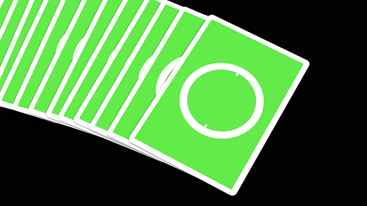 Orbit Chroma Key Playing Cards USPCC - Image 4