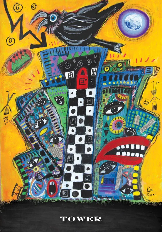 Outsider Art Tarot Kit - Deck & Book - Image 12