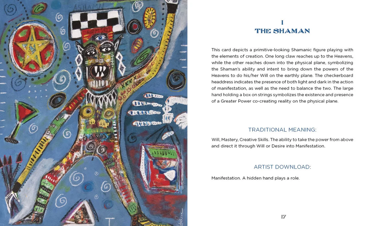 Outsider Art Tarot Kit - Deck & Book - Image 5