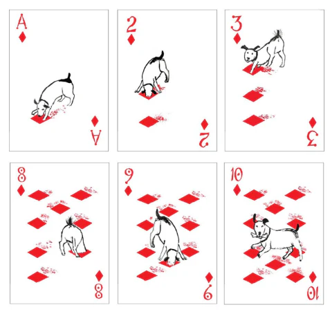 Pack of Dogs v2 Playing Cards USPCC - Image 6