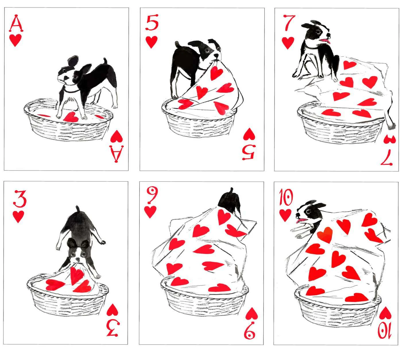 Pack of Dogs v2 Playing Cards USPCC - Image 7