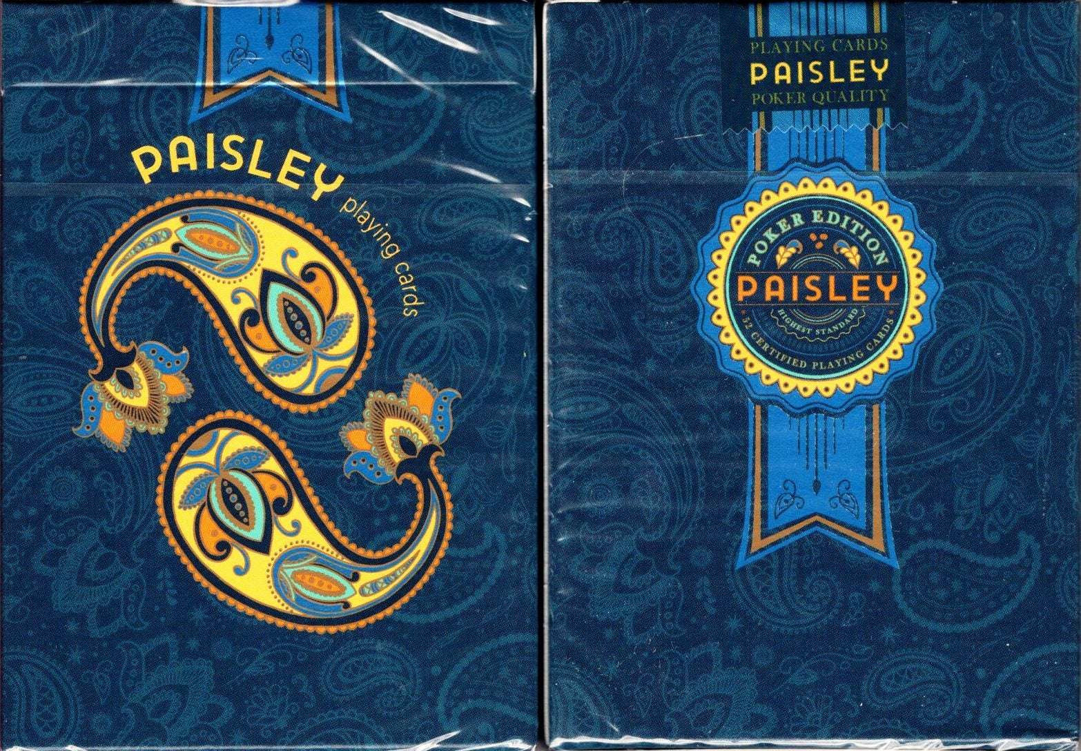 Paisley Poker Playing Cards Cartamundi - Image 2
