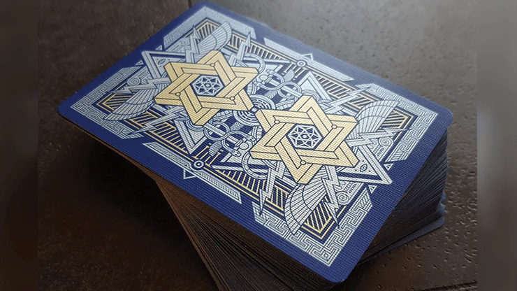 Pantheon Azure Playing Cards USPCC - Image 2