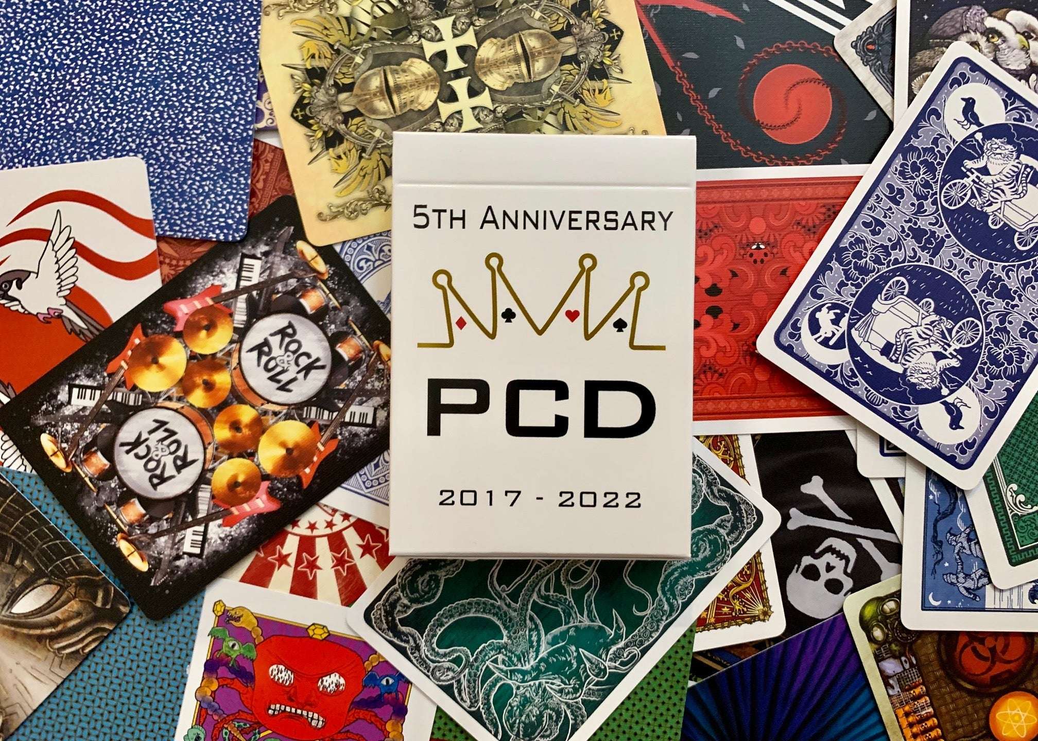 PCD 5th Anniversary Gilded Playing Cards USPCC - Image 7