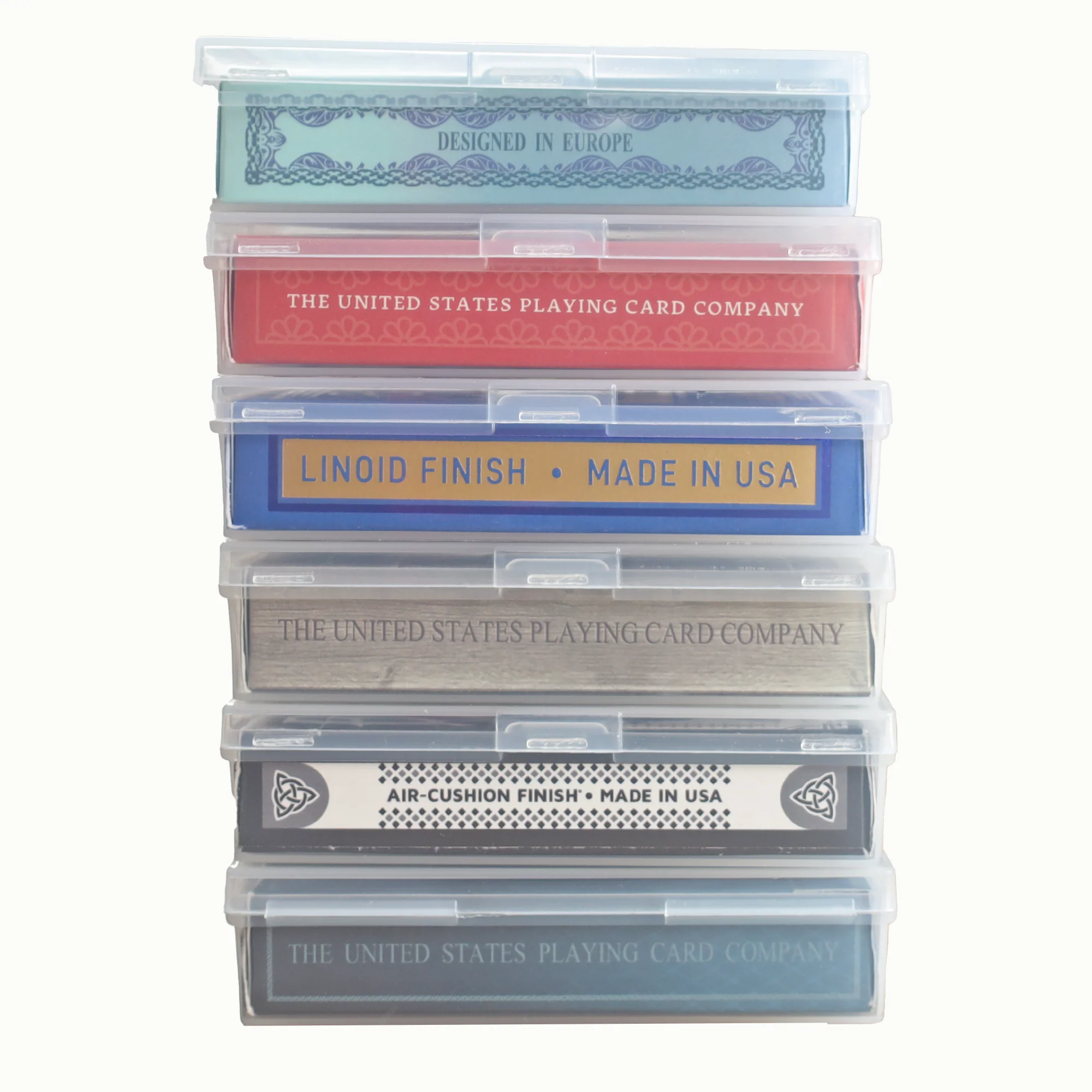 PCD Clear Plastic Playing Card Storage Box – Durable and Secure for Poker-Size Decks - Image 6