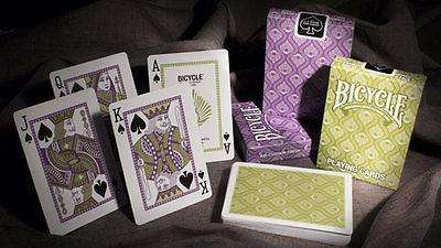 Peacock 2 Deck Set Green Purple Playing Cards - Image 2