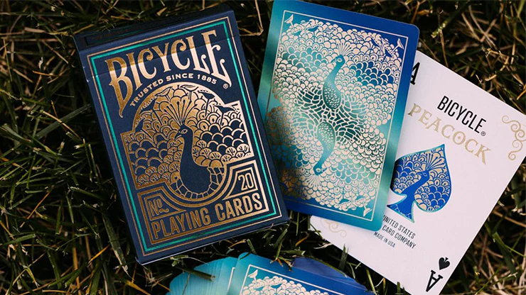 Peacock Bicycle Playing Cards - Image 3