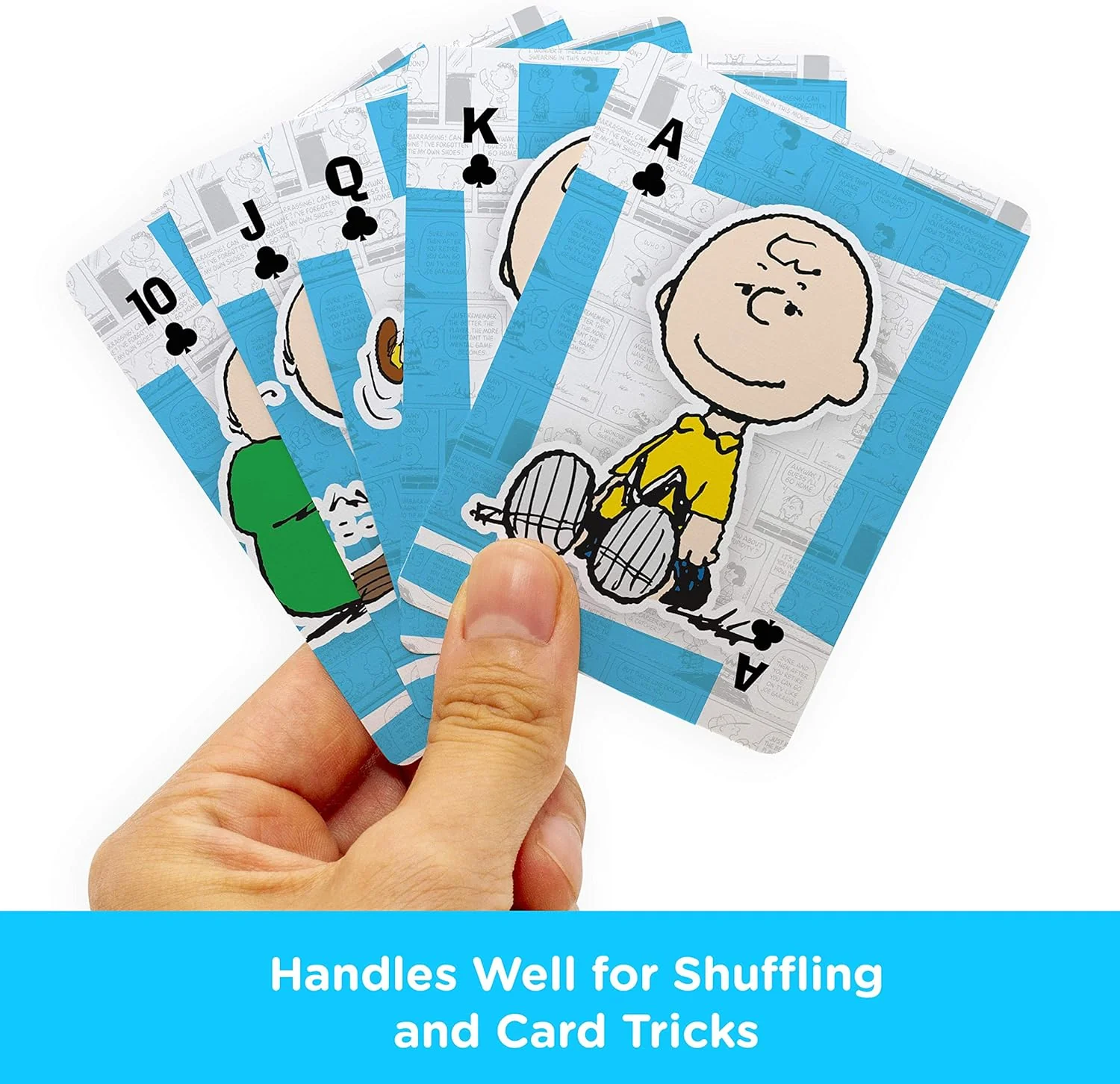 Peanuts Charlie Brown Playing Cards by Aquarius - Image 3