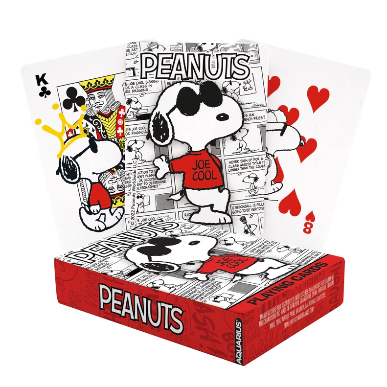 Peanuts Joe Cool Playing Cards by Aquarius - Image 4