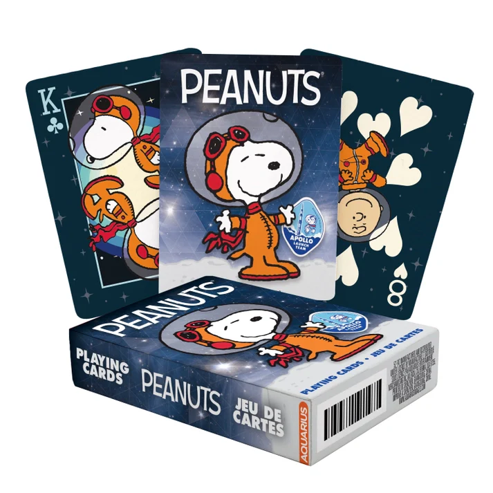 Peanuts Snoopy in Space Playing Cards by Aquarius - Image 4