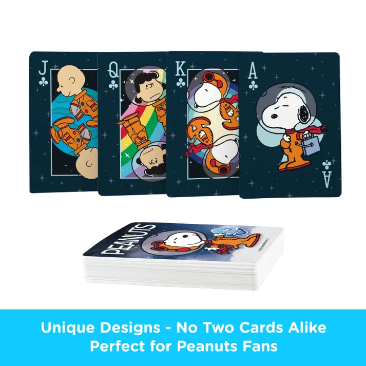 Peanuts Snoopy in Space Playing Cards by Aquarius - Image 6