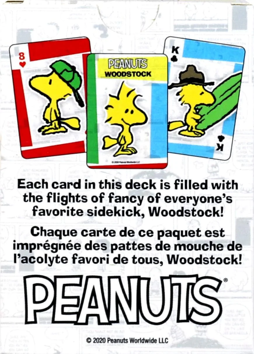 Peanuts Woodstock Playing Cards by Aquarius - Image 3