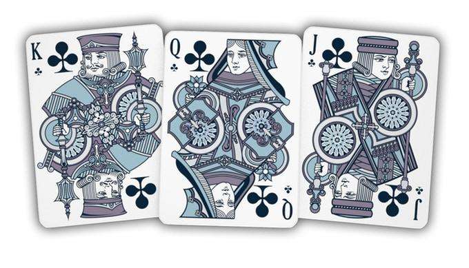 Pearl Tally-Ho Circle Back Playing Cards - Image 2