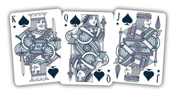 Pearl Tally-Ho Circle Back Playing Cards - Image 5