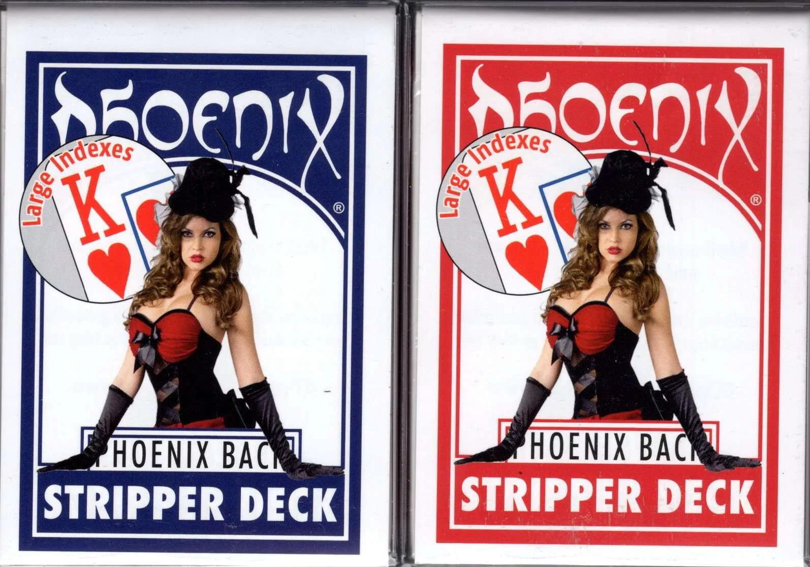 Phoenix Back Stripper (Tapered) Playing Cards USPCC