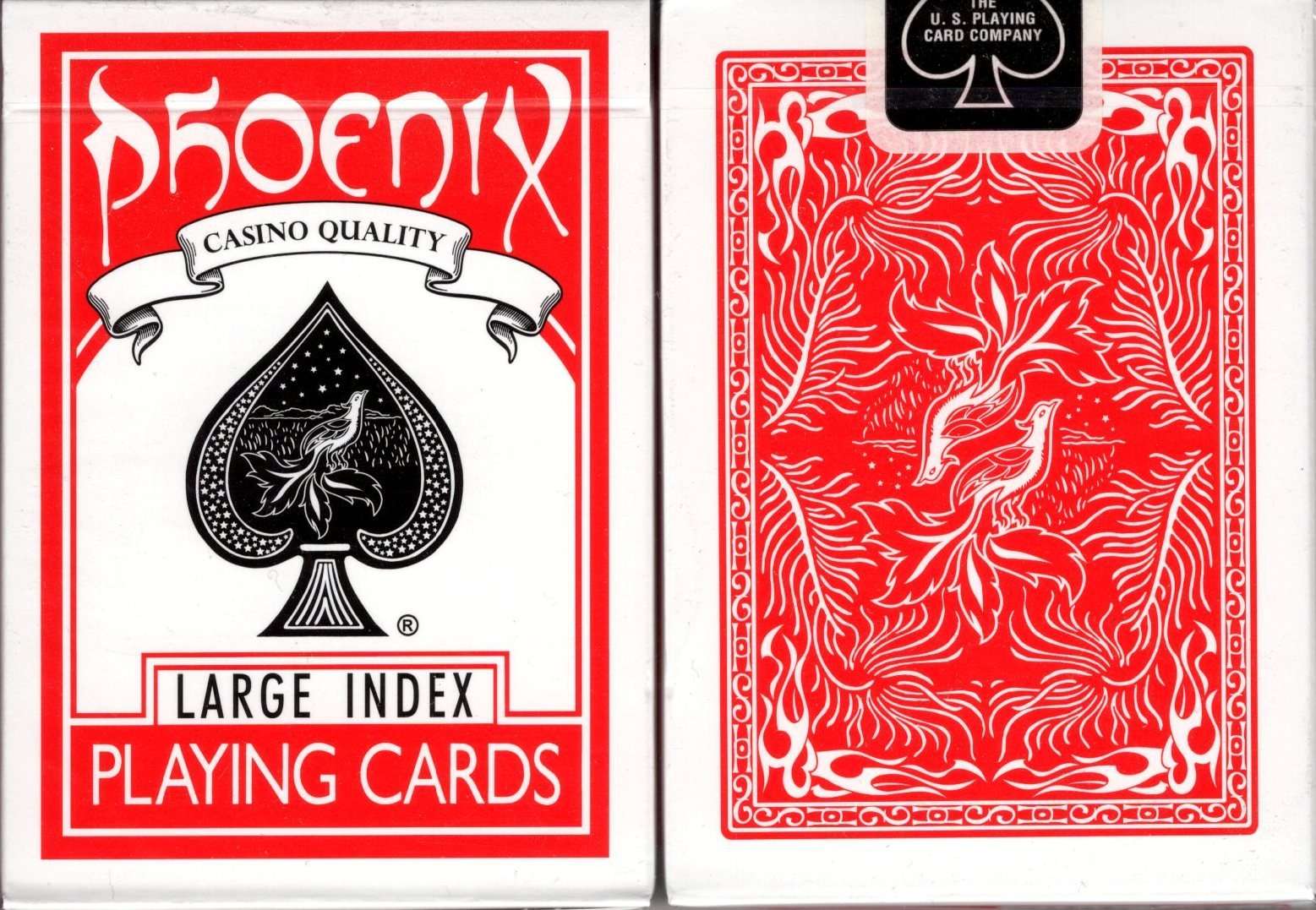 Phoenix Large Index Playing Cards USPCC - Image 3