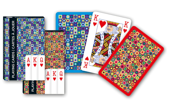 Piatnik Single Deck Dots Bridge Playing Cards - Set