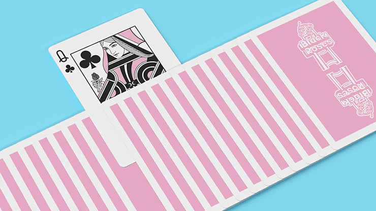 Pink BR Vintage Casino Playing Cards WJPC - Image 6