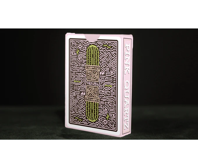 Cactus Pink Quartz Marked Playing Cards USPCC - Image 2
