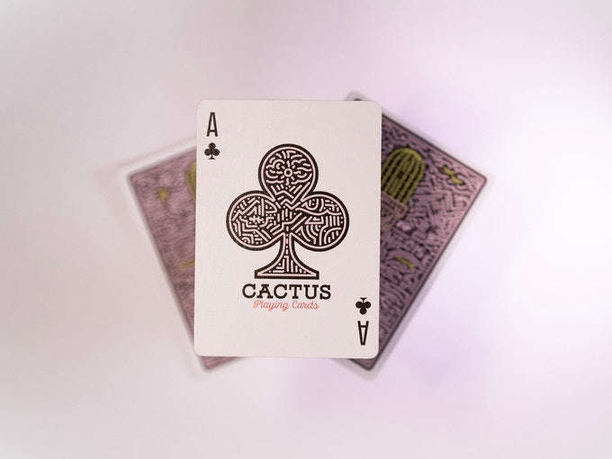 Cactus Pink Quartz Marked Playing Cards USPCC - Image 7