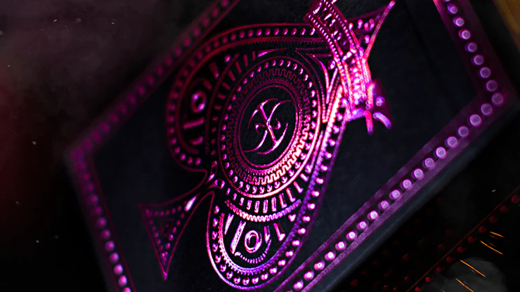 Pink Ruby Lordz Deluxe Playing Cards USPCC - Image 7