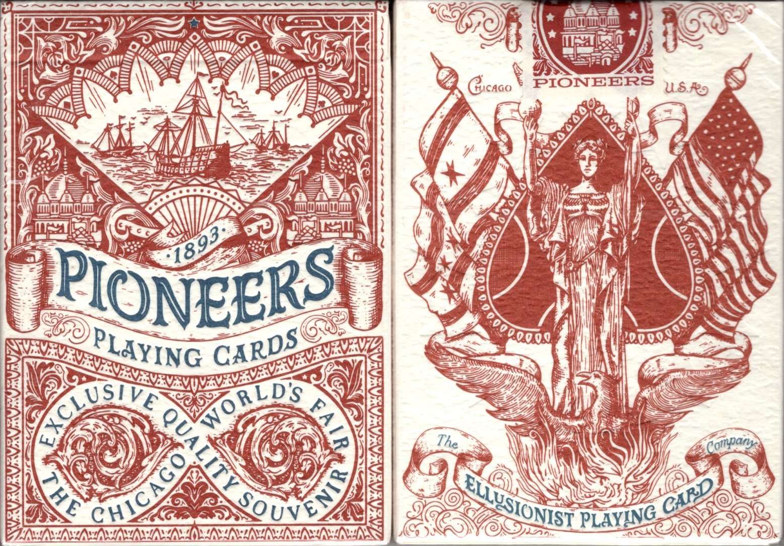 Pioneers Marked Playing Cards Cartamundi - Image 3
