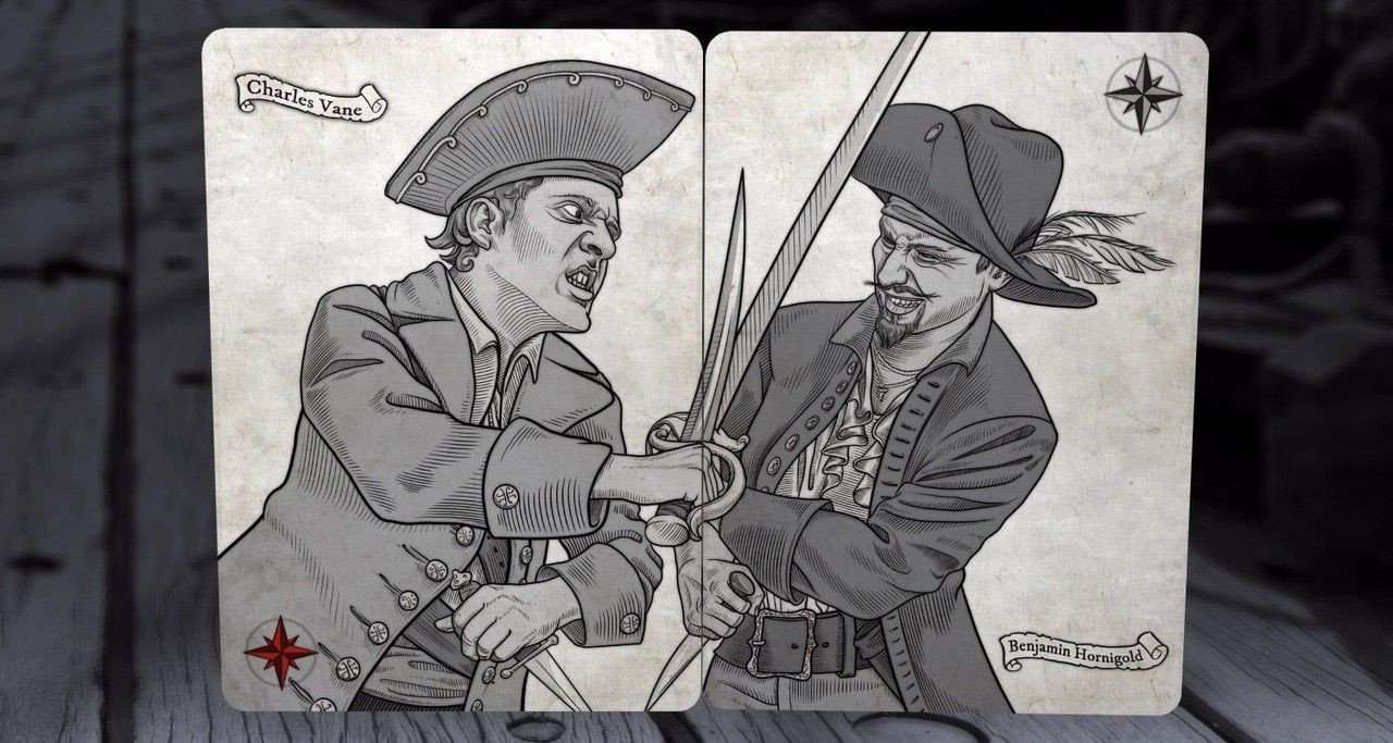 Pirate Seven Seas Playing Cards Deck USPCC - Image 3
