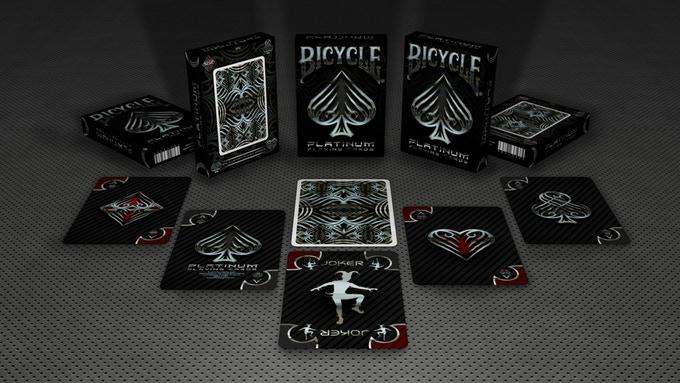 Platinum Bicycle Playing Cards - Image 5