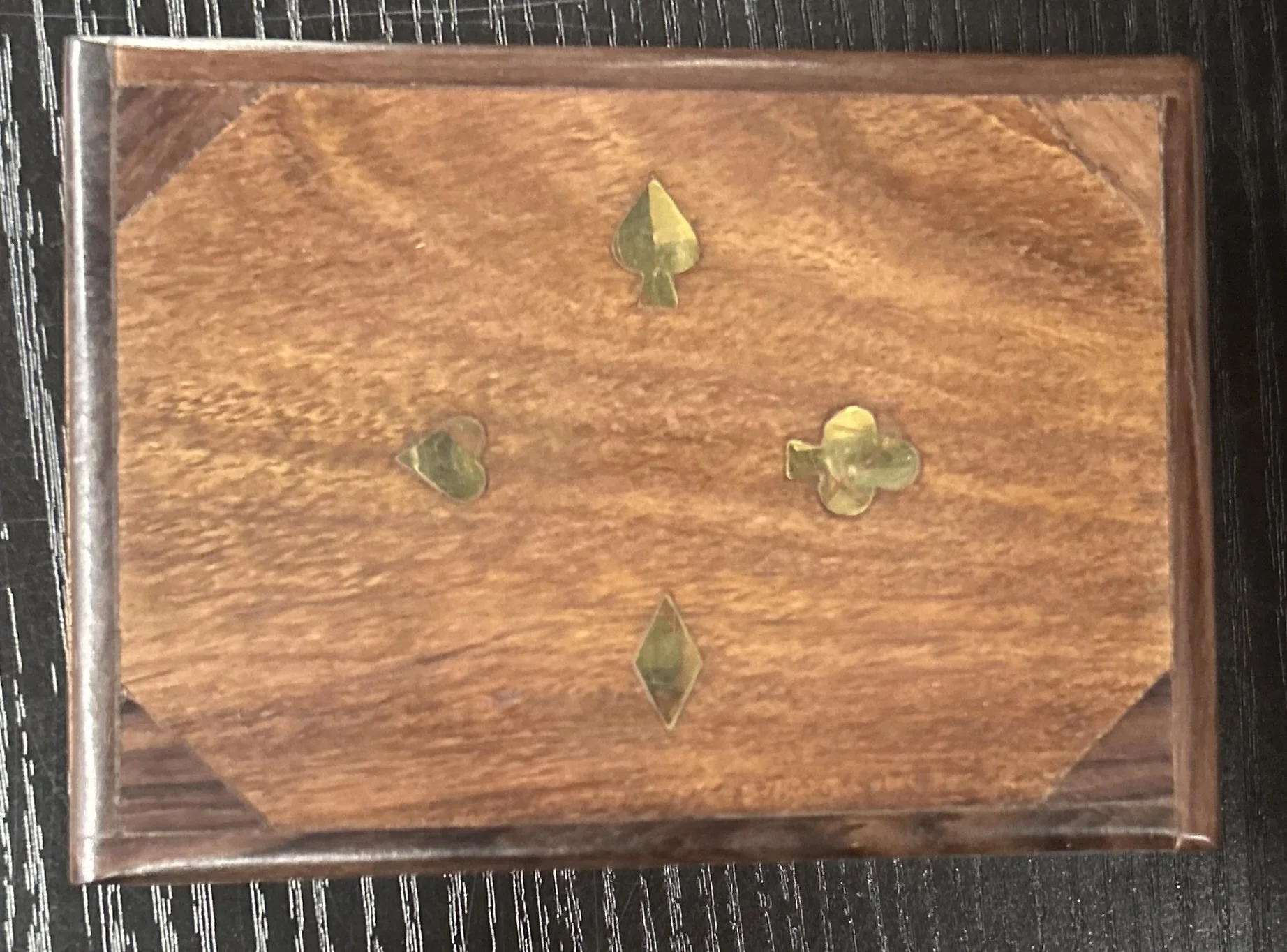 Playing Card Wooden Box Set - Suits - Image 2