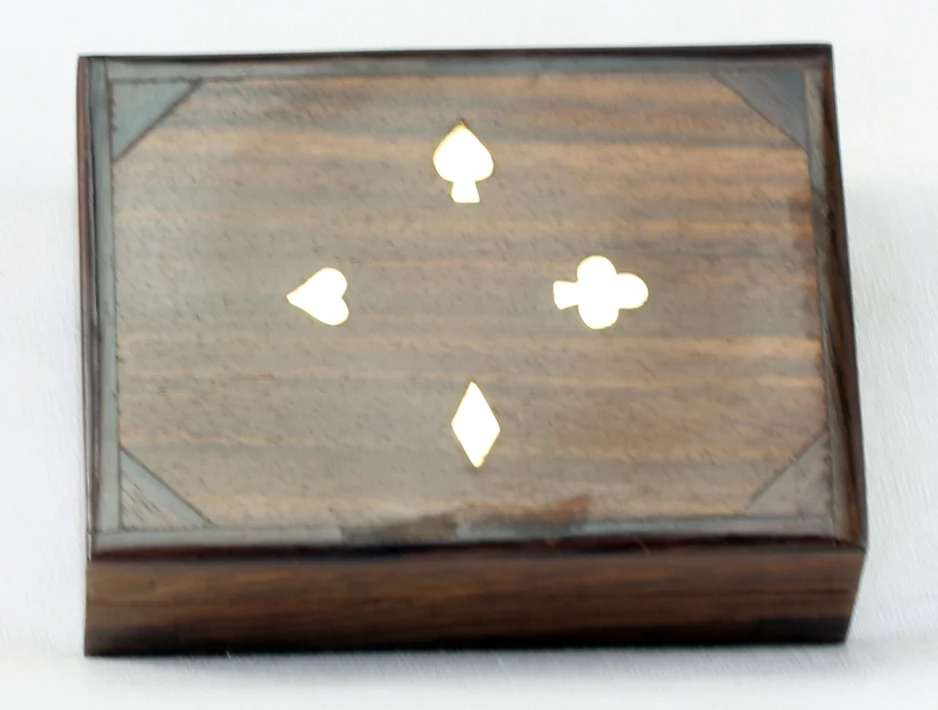 Playing Card Wooden Box Set - Suits - Image 3