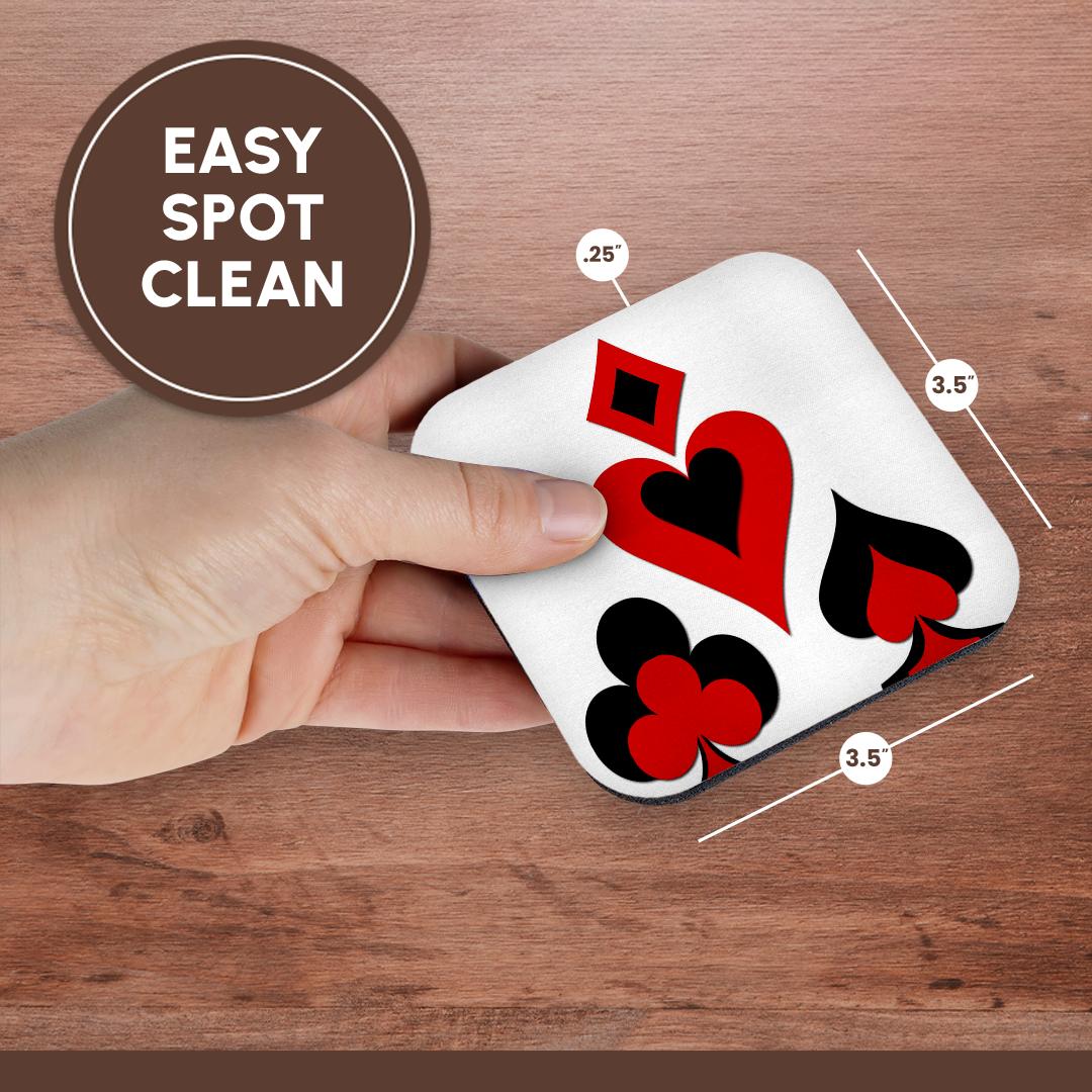 Playing Cards - Hearts, Diamonds, Clubs, and Spades - Coaster - Image 7