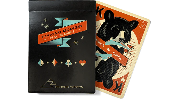 Pocono Modern Woodland Playing Cards USPCC - Image 3
