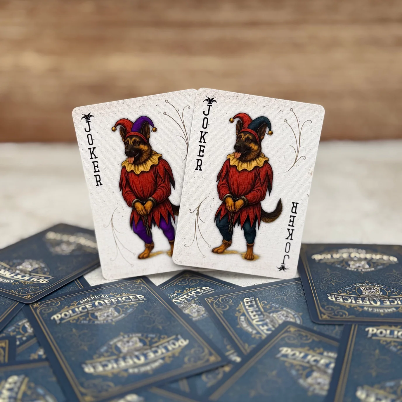 Police Officer Playing Cards - Image 5