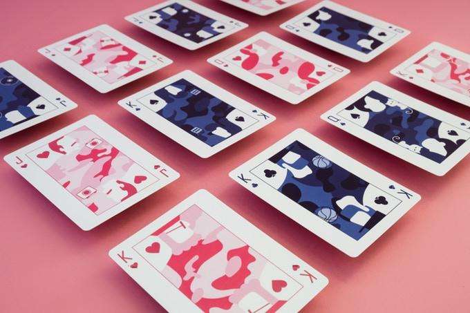 POP CAMO Playing Cards USPCC - Image 5