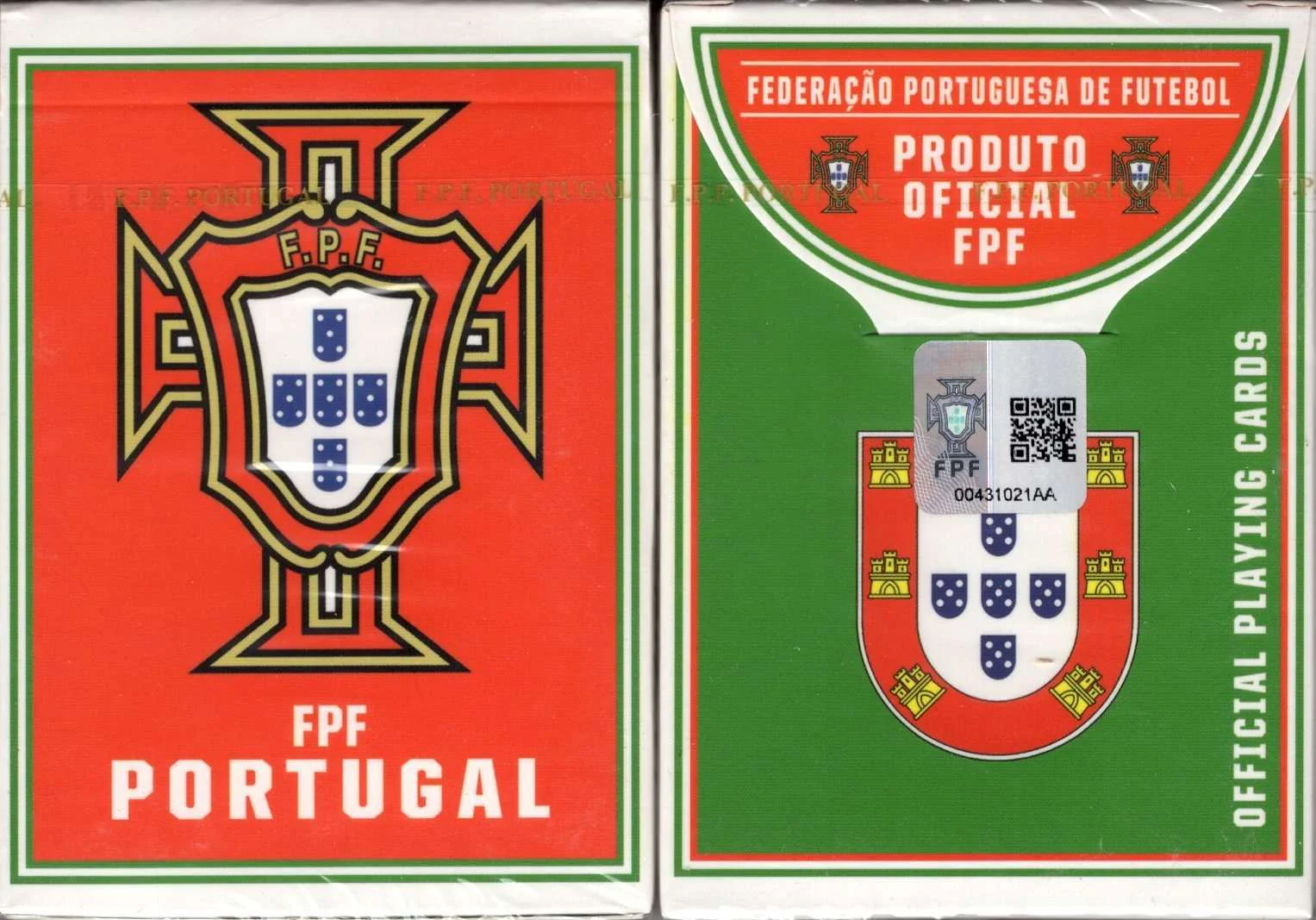 Portugal Soccer Playing Cards