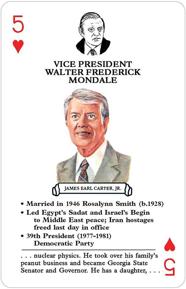 Presidents IV Card Game USGS - Image 4