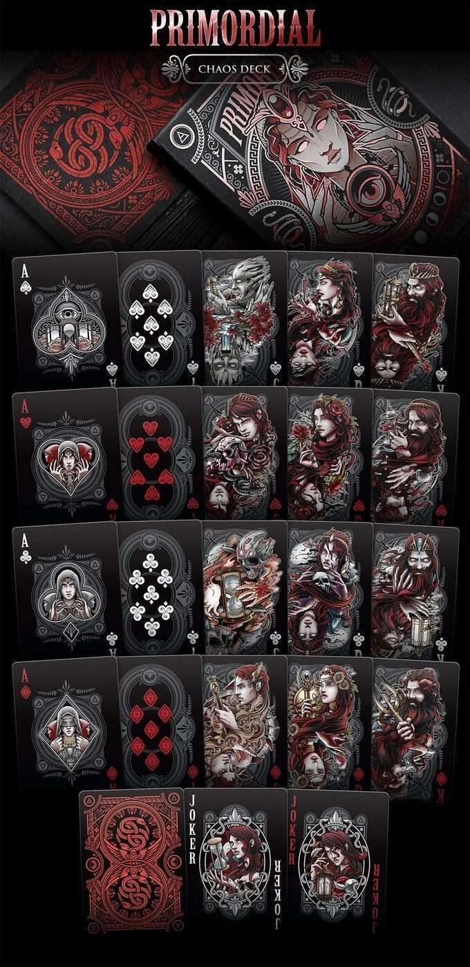 Primordial Gilded Playing Cards USPCC - Image 3