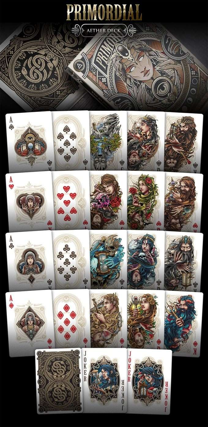 Primordial Playing Cards USPCC - Image 5
