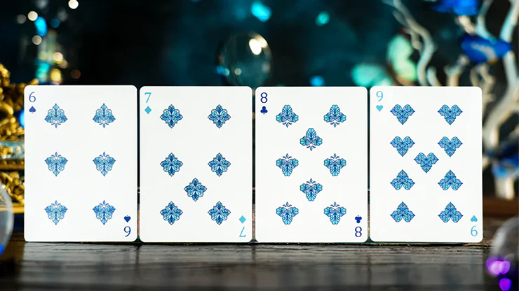 Prism Blue Morpho Playing Cards by TCC Fashion - Image 2